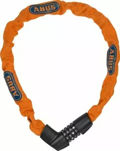 ABUS Tresor 1385/75 Kettenschloss Neon ... Bitte Farbe Wählen -Fahrradzubehör Verkäufe ABUS Tresor 1385 75 neon orange 4003318712647