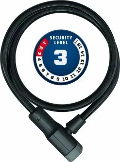 ABUS Primo 5410K/85 Black Ohne Halter