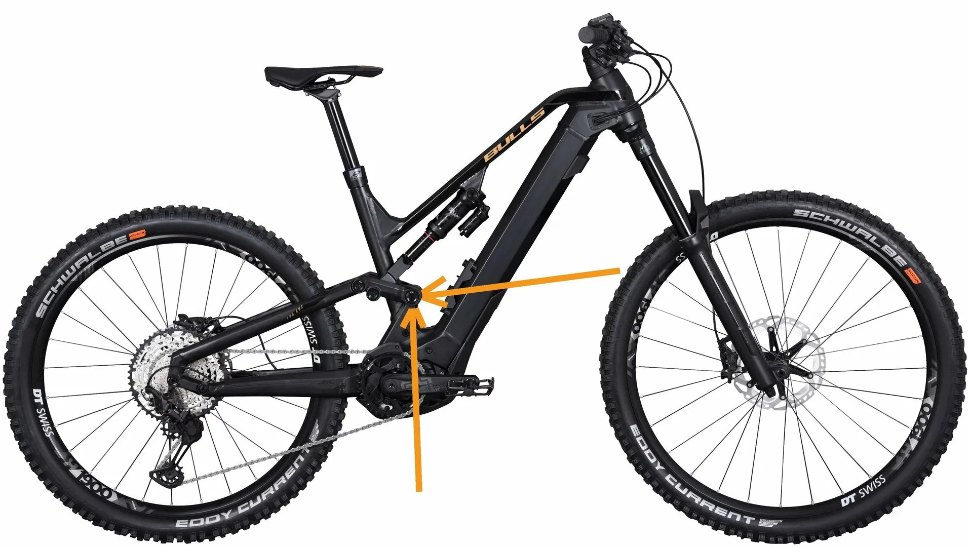 Bulls Lagersatz 02 Hauptrahmen -> Umlenkhebel (Wippe) Sonic Evo-TR/EN 2020/2021 – Bild 2