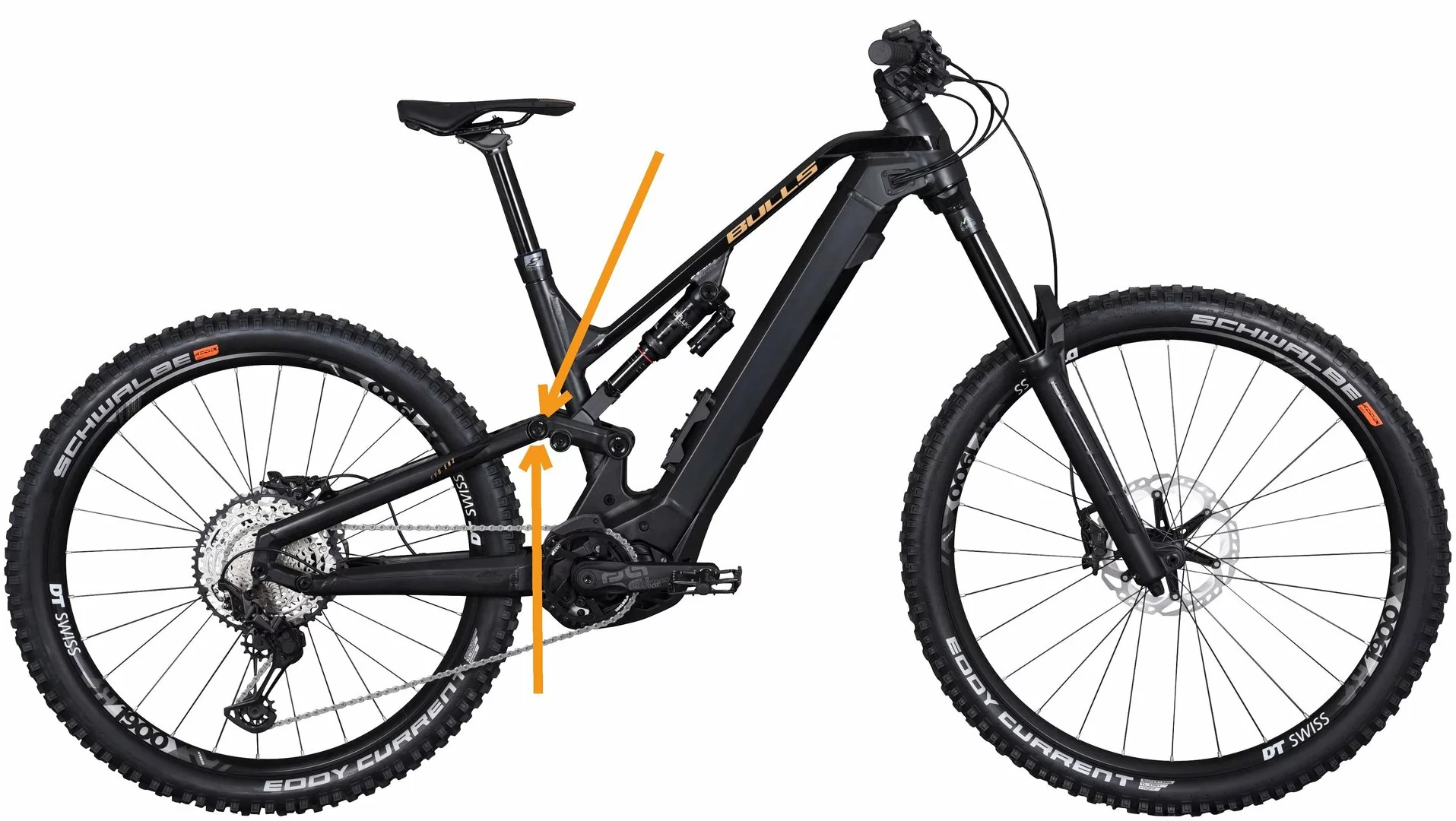 Bulls Lagersatz 03 Umlenkhebel (Wippe) -> Sitzstrebe Sonic Evo-EN-1/2 Nicht SL ! – Bild 2