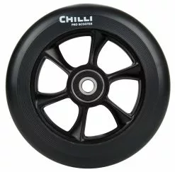 Chilli Pro Scooter Ersatzrolle Wheel Turbo 110mm Black PU / Black Core