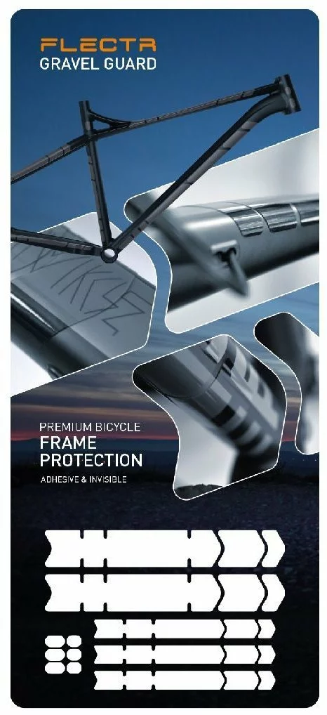 FLECTR Rahmenschutzfolie Gravel Guard Frame Protector KIT XL 1 FLECTR Rahmenschutzfolie Gravel Guard Frame Protector KIT XL