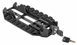 Fuxon Monkeyload-T Korb A-Cross Querkorb Engmaschig Schwarz -Fahrradzubehör Verkäufe Fuxon Carrymore Adapterplatte Monkeyload mit Schloss einzeln 051 21602a