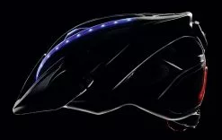 Uvex City-Light 52-57cm / 56-61cm -Fahrradzubehör Verkäufe Helm Uvex City Light black LED S410752a