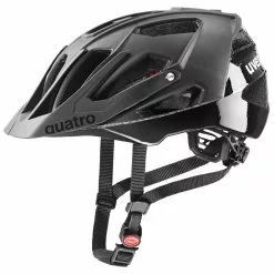Uvex Quatro-CC 52-57cm / 56-61cm 13 Uvex Quatro-CC 52-57cm / 56-61cm -Fahrradzubehör Verkäufe Helm Uvex Quatro CC 2022 all black mat 52 57cm S4100260615 4043197359182
