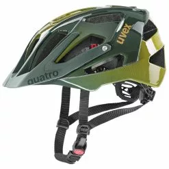 Uvex Quatro 52-57cm / 56-61cm -Fahrradzubehör Verkäufe Helm Uvex Quatro 2020 forest mustard 56 61cm S4107753117 4043197336664