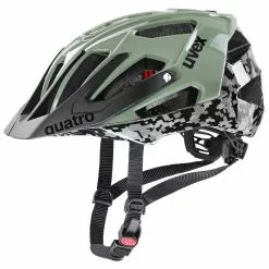 Uvex Quatro 52-57cm / 56-61cm -Fahrradzubehör Verkäufe Helm Uvex Quatro 2020 pixelcamo olive 56 61cm S4107753217 4043197336688