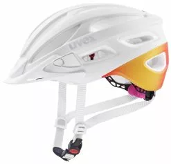 Uvex True-CC 52-55cm / 55-58cm 13 Uvex True-CC 52-55cm / 55-58cm -Fahrradzubehör Verkäufe Helm Uvex True CC white peach matt 52 55cm S4100540315 4043197337012