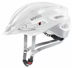 Uvex True 52-55cm / 55-58cm -Fahrradzubehör Verkäufe Helm Uvex True white silver 52 55cm S4100530615 4043197346502