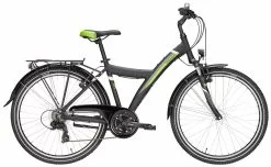 Pegasus Avanti 2018 21-Gang -Fahrradzubehör Verkäufe Pegasus Avanti 2018 26 Zoll Banana schwarz matt gruen 576 74538