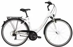 Pegasus Avanti 2018 21-Gang -Fahrradzubehör Verkäufe Pegasus Avanti 2018 28 Zoll 21 Gang Damen Wave weiss grau rot 576 70945