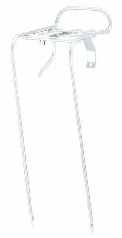 Pegasus Bici Italia 1949 Vorderrad-Korb Rattan Dunkelbraun Incl Gep.Träger Silber -Fahrradzubehör Verkäufe Pegasus Bici Italia Korbset 050 20335 Traeger