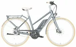 Pegasus Macaron-E 2018 -Fahrradzubehör Verkäufe Pegasus Macaron E 2018 8 Gang Damen Trapez grau matt 400Wh 500Wh 784 785 18445 18450 18453