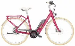 Pegasus Macaron-E 2018 -Fahrradzubehör Verkäufe Pegasus Macaron E 2018 8 Gang Damen Wave rouge red matt 400Wh 500Wh 784 785 18945 18950 18953