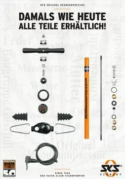 SKS Aero Rennkompressor Orange E.V.A. -Fahrradzubehör Verkäufe SKS Aero Rennkompressor EVA 10062 050 22140 4002556237257b