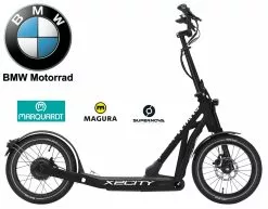 BMW X2City E-Scooter 12 BMW X2City E-Scooter -Fahrradzubehör Verkäufe Scooter E Roller BMW X2City Pedelec black matt KW074 DDM599